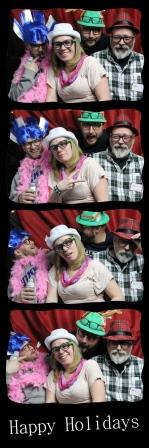 photo booth strip sample from Powerplay DJ for company party